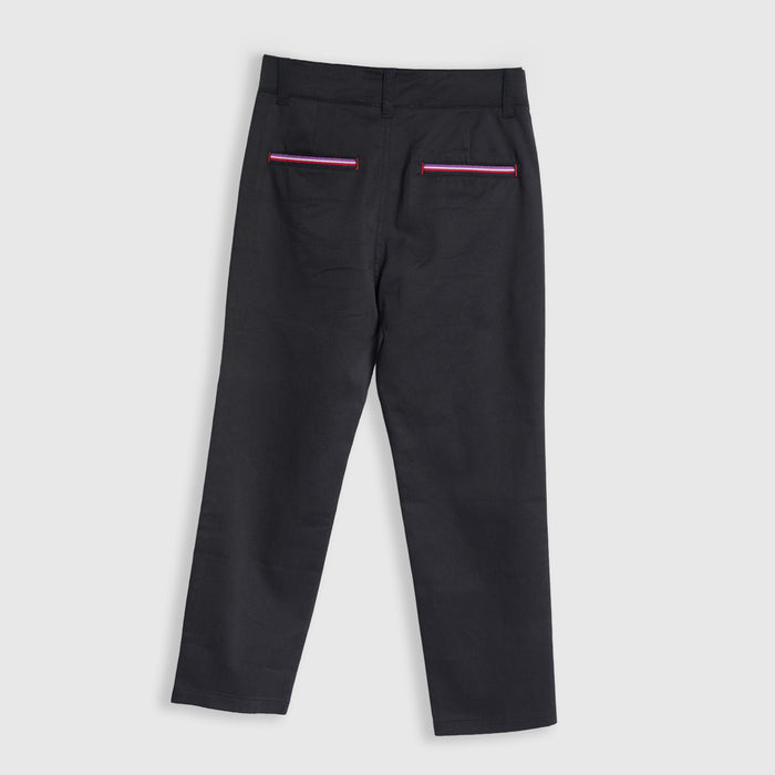 Kids Boys Trousers in Navy Blue with Tailored Fit, Smart Pocket Styling & Comfort Fabric