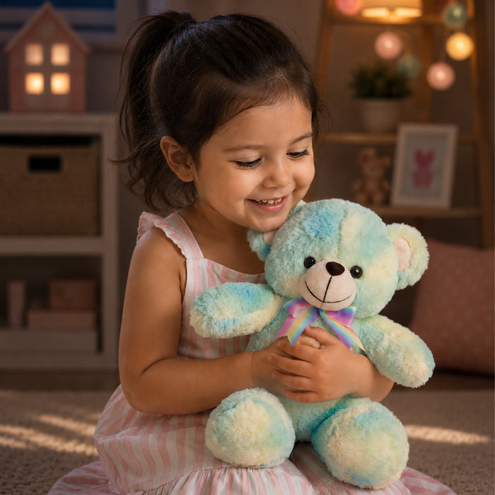 Kids Dreamy Blue Teddy Plush Soft Toy for Little Joyful & Fun Moments