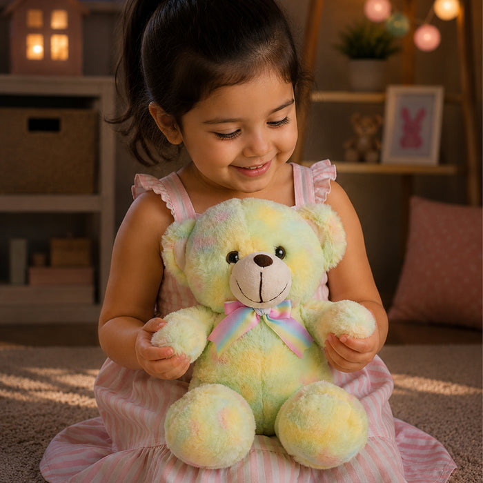 Kids Dreamy Green Teddy Plush Soft Toy for Little Joyful & Fun Moments