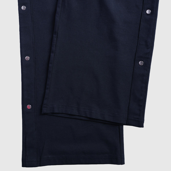 Kids Girls Lower in Navy Blue with Wide Leg Design, Stud Detail & Elasticated Waist Comfort