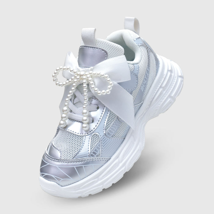 Kids Girls Multi Mesh Sports Shoes Lightweight Comfort for Everyday Play