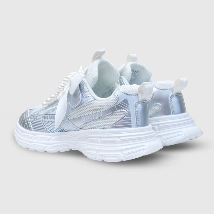 Kids Girls Multi Mesh Sports Shoes Lightweight Comfort for Everyday Play
