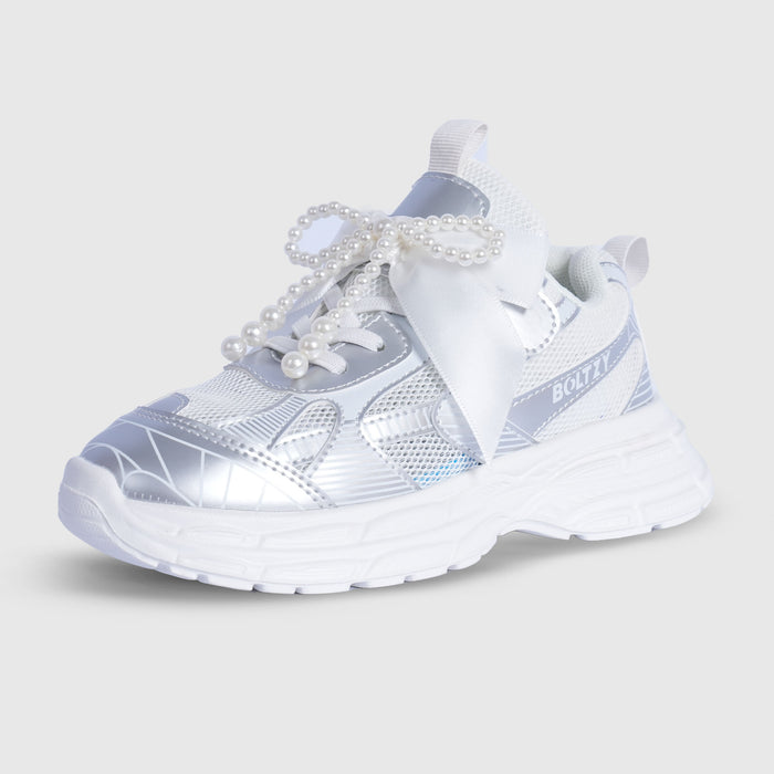 Kids Girls Multi Mesh Sports Shoes Lightweight Comfort for Everyday Play