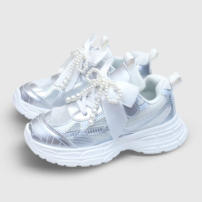 Kids Girls Multi Mesh Sports Shoes Lightweight Comfort for Everyday Play