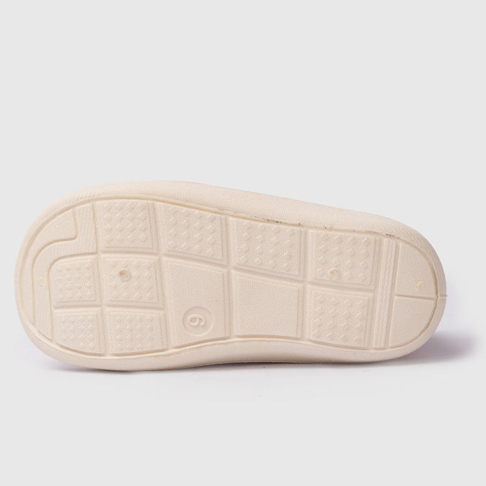 Kids Girls Peach Breathable Knit Slip-On Shoes