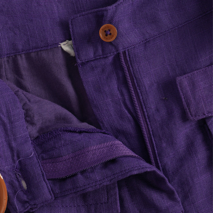 Kids Girls Shorts with Utility Pockets, Belted Waist & Relaxed Fit for All Day Comfort Wear