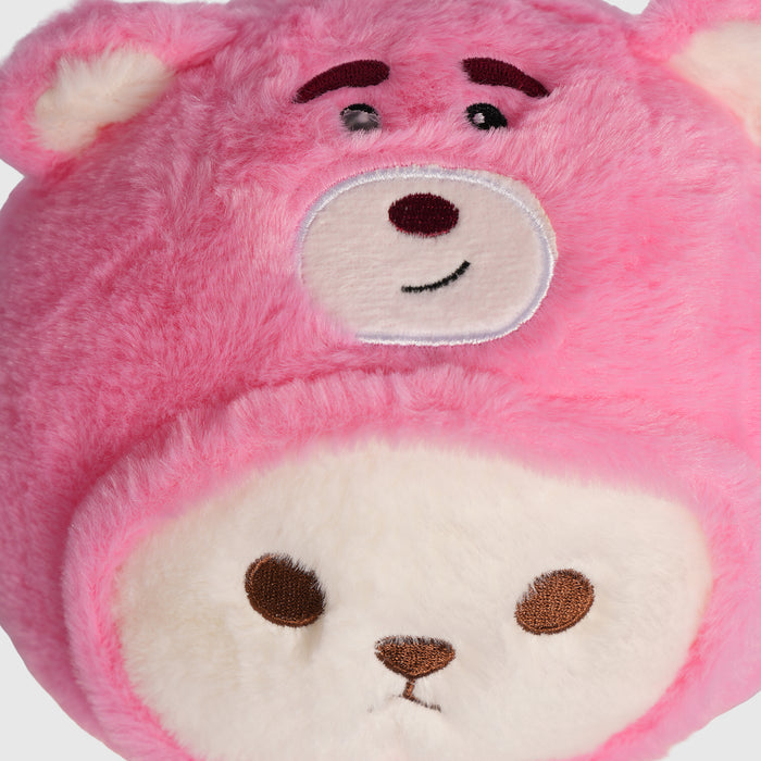 Kids Unisex Bear Soft Toy with Plush Fabric & Snuggly Huggable Design for Playtime