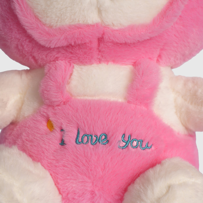 Kids Unisex Bear Soft Toy with Plush Fabric & Snuggly Huggable Design for Playtime