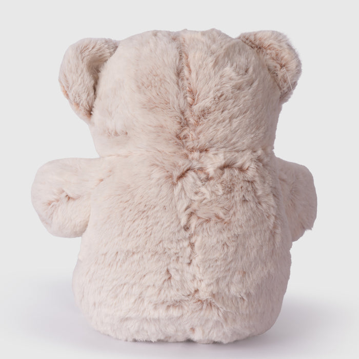 Kids Unisex Beige Teddy Bear Plush Toy with Soft Texture for Playtime & Comfort Play