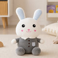 Kids Unisex Grey Bunny Plush Toy with Ultra Soft Feel for Playtime & Happy Snuggle Fun