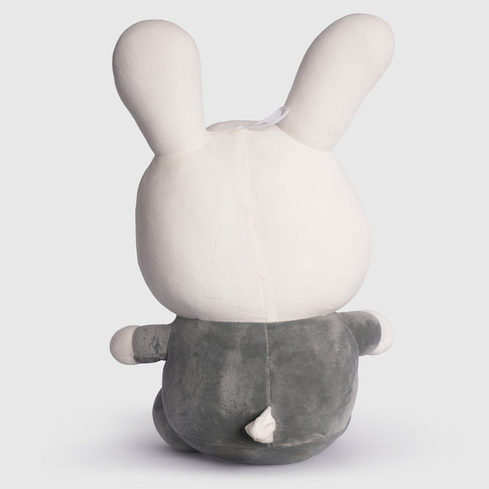 Kids Unisex Grey Bunny Plush Toy with Ultra Soft Feel for Playtime & Happy Snuggle Fun