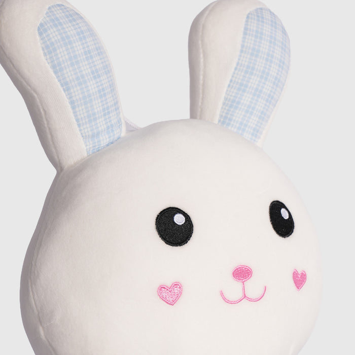 Kids Unisex Grey Bunny Plush Toy with Ultra Soft Feel for Playtime & Happy Snuggle Fun
