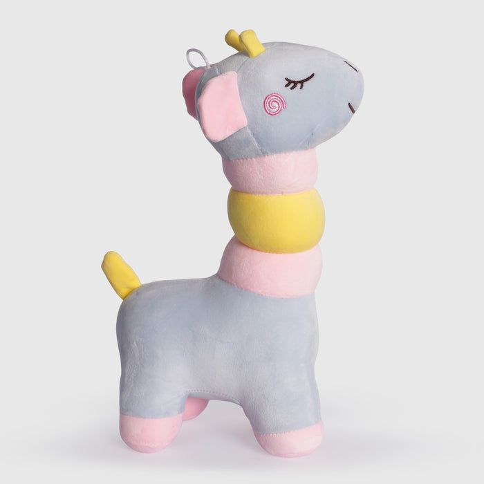 Kids Unisex Grey Giraffe Plush Soft Toy with Ultra Soft Feel for Playtime & Cuddle Fun