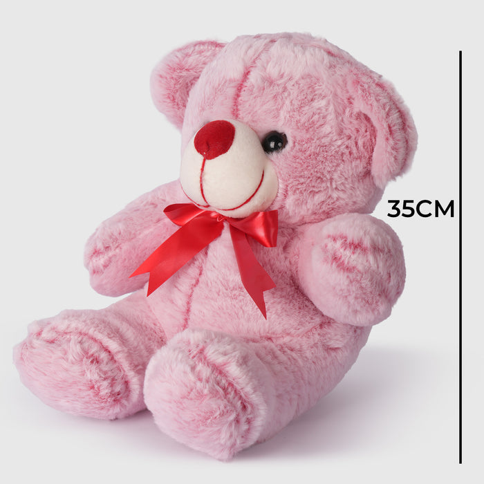 Kids Unisex Multi Teddy Bear Plush Toy with Soft Texture for Playtime & Comfort Play