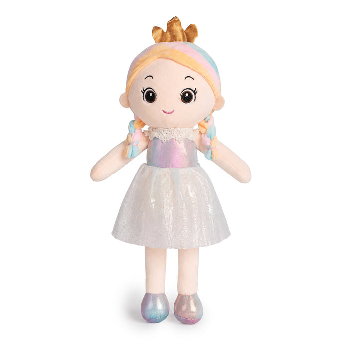 Kids Unisex Princess Doll Soft Toy with Ultra Soft & Pastel Plush Fabric for Playtime Fun