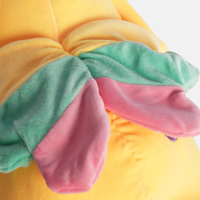 Kids Yellow Elephant Soft Toy Plush for Soft Play with Dreamy Pastel Wings