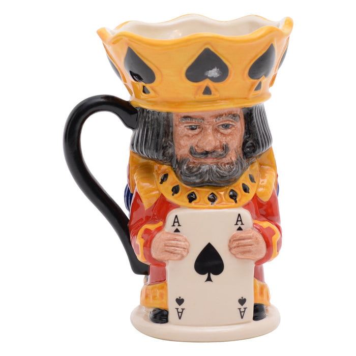 King Queen Of Spades Toby Jug