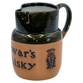 Lambeth Dewars Whisky Pitcher