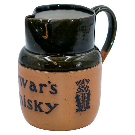 Lambeth Dewars Whisky Pitcher