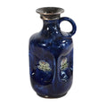Lambeth Pitcher Square Pinched Sides Silver Rim