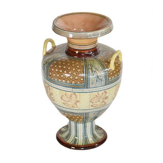 Lambeth Vase Marqueterrie Ware