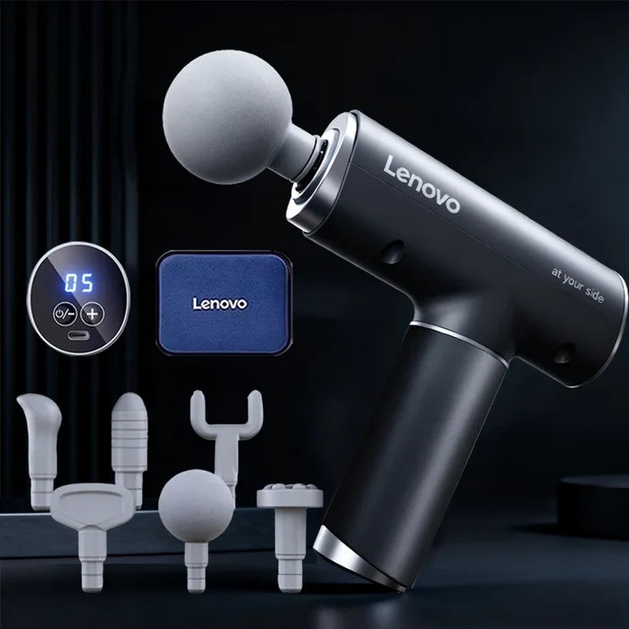 Lenovo Brand Fascia Gun N2 Deep Massage to Relieve Muscle Soreness, Exercise and Relax, Portable
