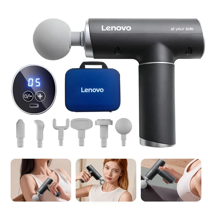 Lenovo Brand Fascia Gun N2 Deep Massage to Relieve Muscle Soreness, Exercise and Relax, Portable