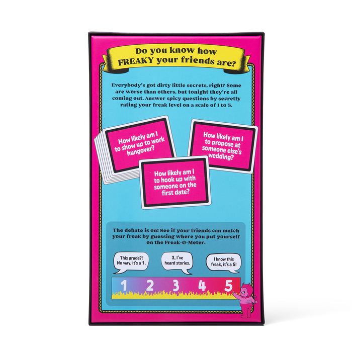 Match My Freak box back with gameplay description