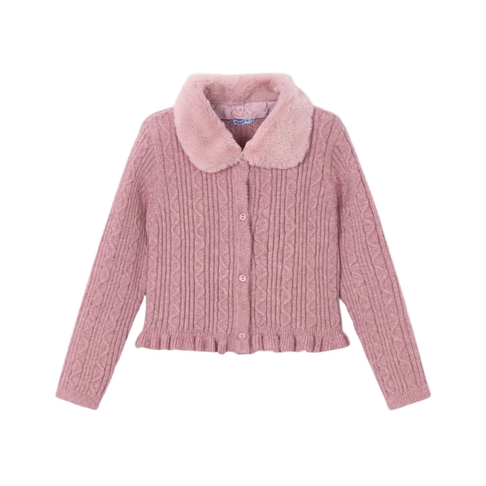 Mayoral Cardigan - Quartz-4324-049 2-Pumpkin Pie Kids Canada