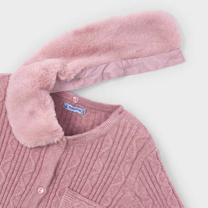 Mayoral Cardigan - Quartz-4324-049 2-Pumpkin Pie Kids Canada