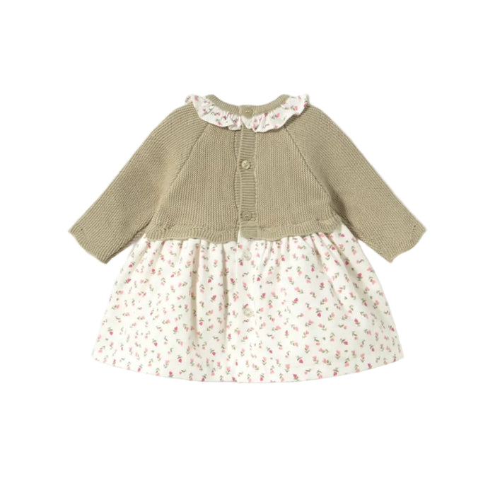 Mayoral Dress - Bayleaf-2805-029 4-6M-Pumpkin Pie Kids Canada