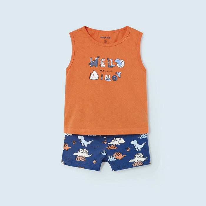 Mayoral Toddler Boy Tshirt & Swimsuit Set