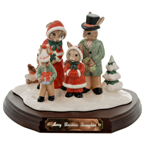 Merry Christmas Bunnykin Tableau