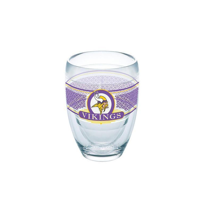 Minnesota Vikings 9 oz. Tervis Stemless Wine Glass - (Set of 2)-Stemless Wine Glass-Tervis-Top Notch Gift Shop