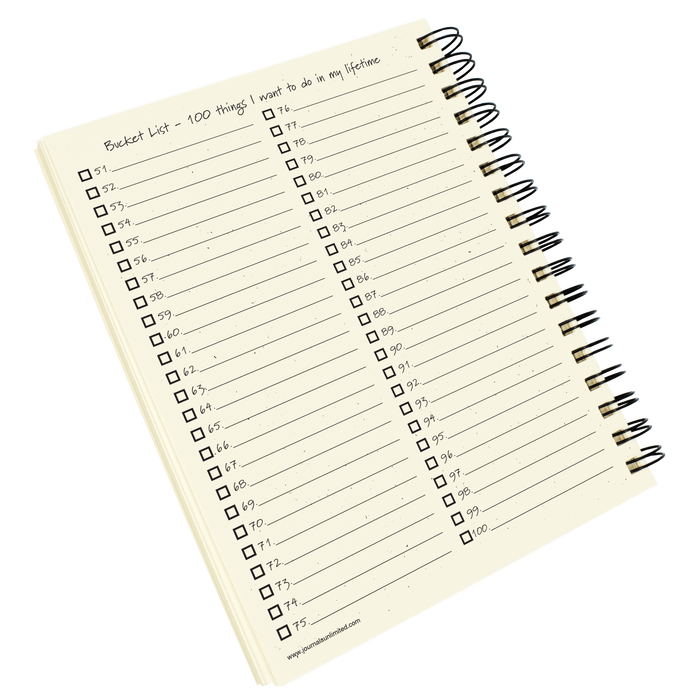 My Bucket List Journal-Journal-Journals Unlimited-Top Notch Gift Shop