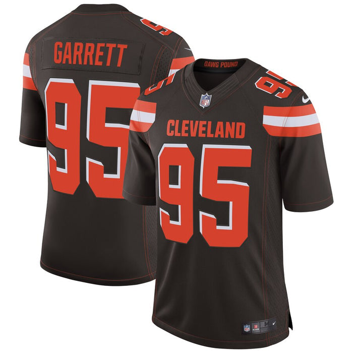 Nike Myles Garrett Cleveland Browns Brown Speed Machine Limited Jersey