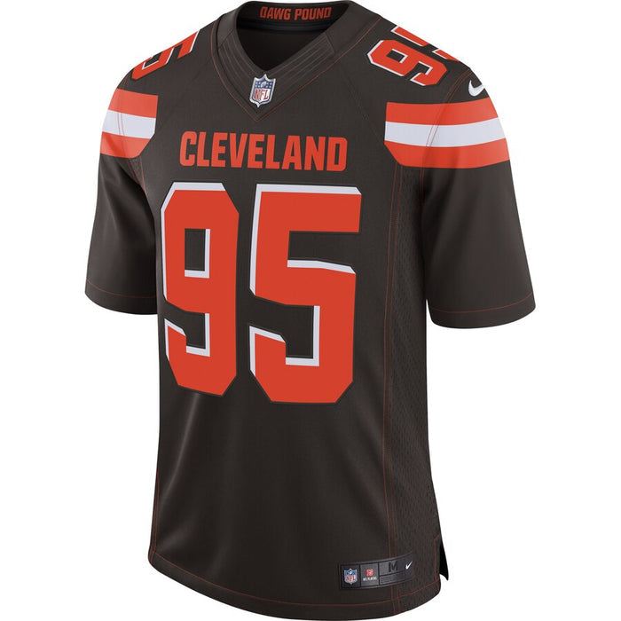 Nike Myles Garrett Cleveland Browns Brown Speed Machine Limited Jersey