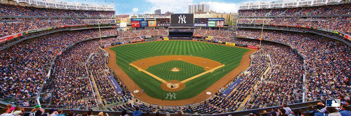 New York Yankees 1,000 Piece Panoramic Puzzle-Puzzle-MasterPieces Puzzle Company-Top Notch Gift Shop