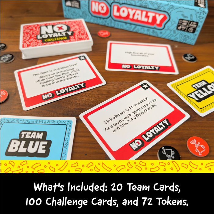 No Loyalty contents: team cards, challenge cards and tokens