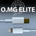 Elite / USB-C / Lightning (White-TPE)