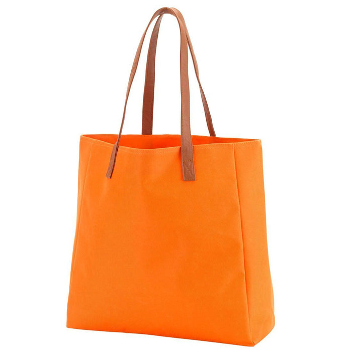 Orange Tote - Personalized-Bag-Viv&Lou-Top Notch Gift Shop