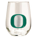 Oregon Ducks 15 oz. Stemless Wine Glass - (Set of 2)-Stemless Wine Glass-Great American Products-Top Notch Gift Shop