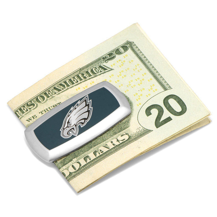 Philadelphia Eagles Cushion Money Clip-Money Clip-Cufflinks, Inc.-Top Notch Gift Shop