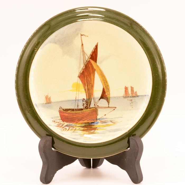 Plate, Sail Boat