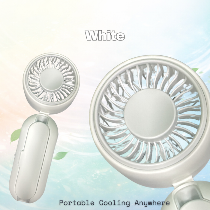 Portable 2-in-1 Handheld Clip Fan