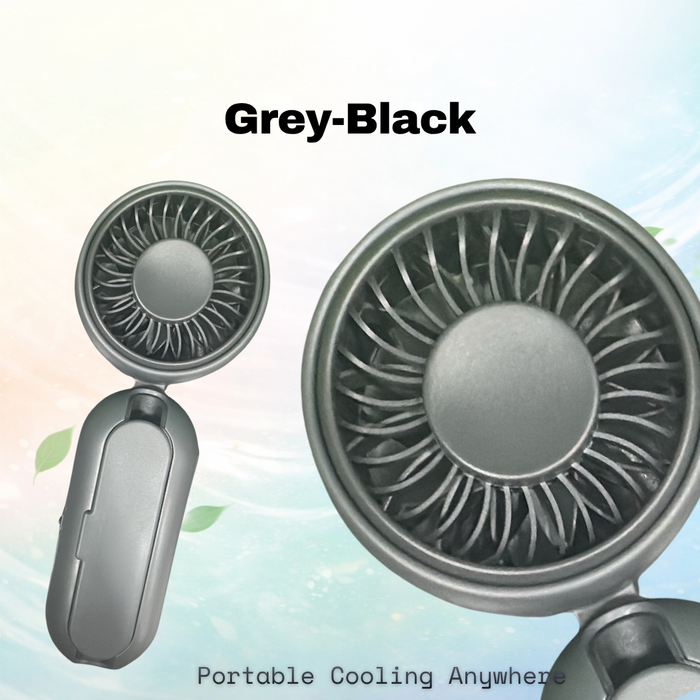 Portable 2-in-1 Handheld Clip Fan