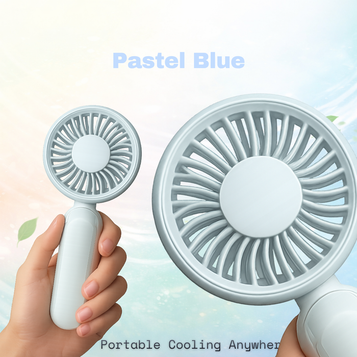 Portable 2-in-1 Handheld Clip Fan