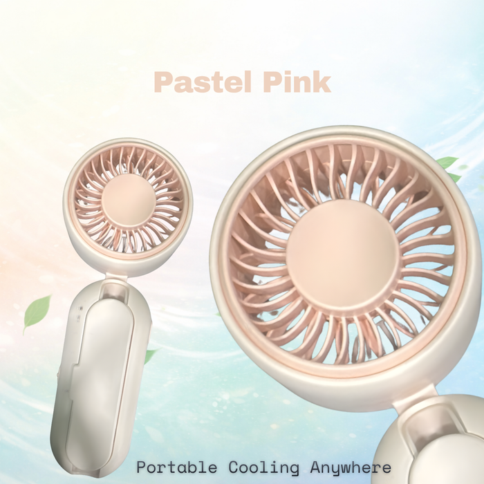 Portable 2-in-1 Handheld Clip Fan