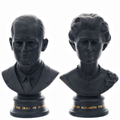 Queen Duke Pair Bust