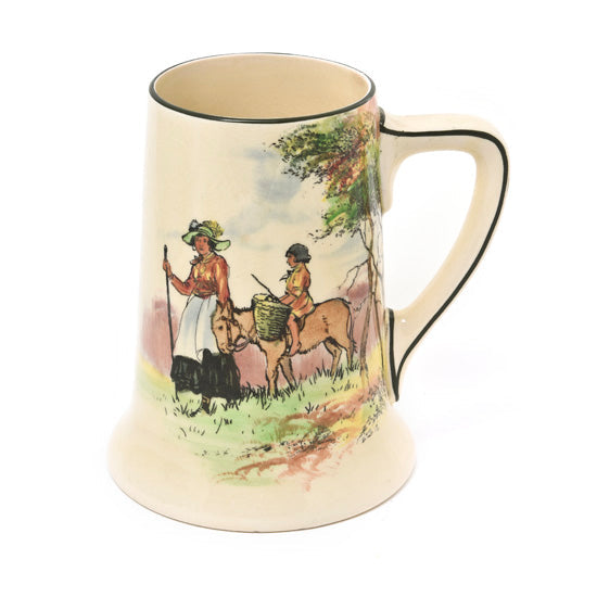 Romany Lady with Donkey Mug